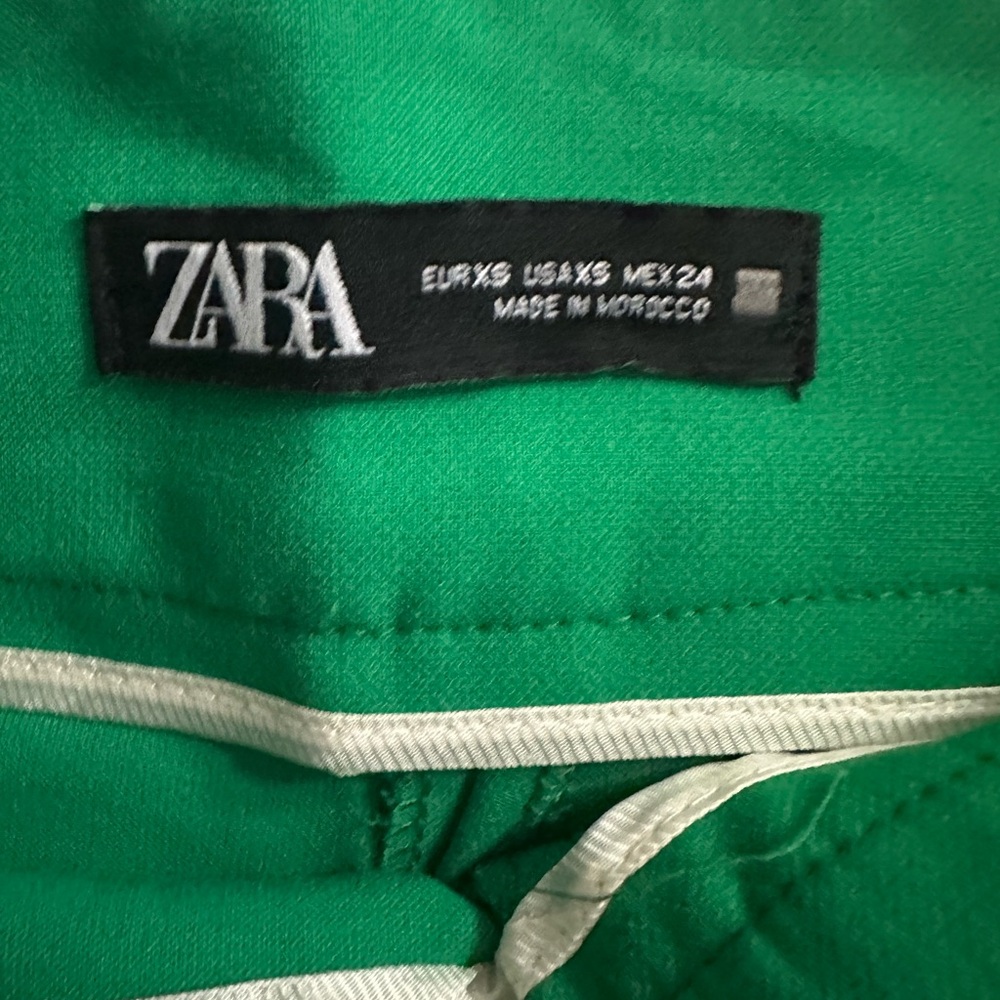 ZARA green Skort size xs - Picture 4 of 4